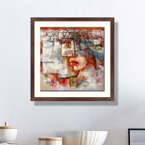 Abstract print Frame 
