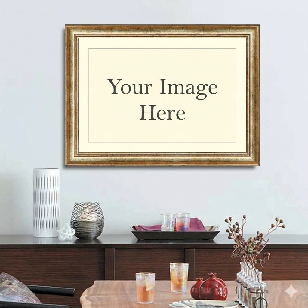 20x30 Golden Fancy frame for Personal Picture