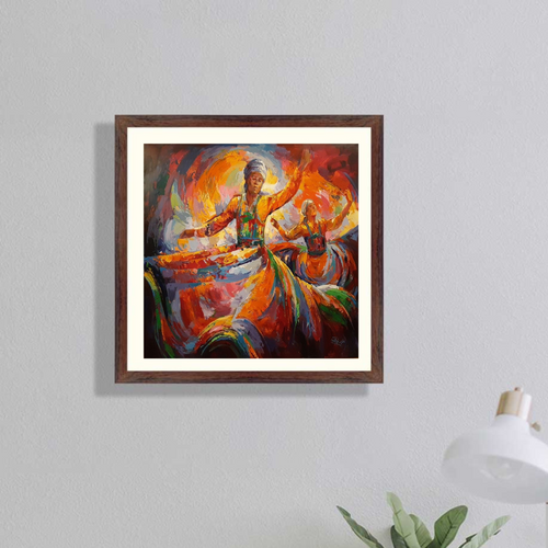 abstract sufi frame