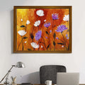Flowers colorful Frame