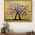 Gold sky Tree scenery Frame