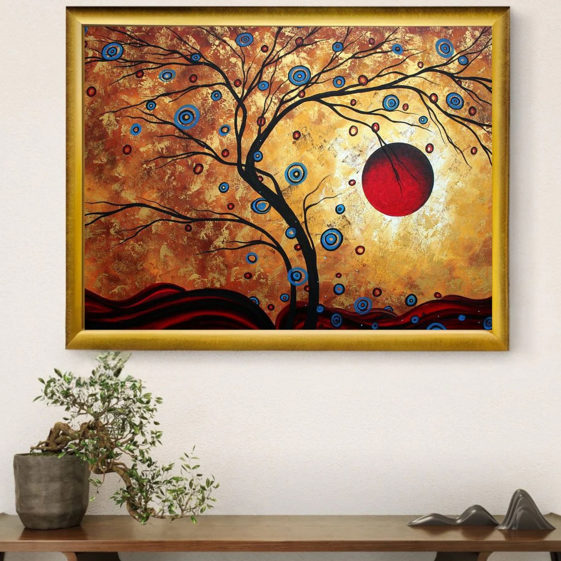 Golden Tree scenery Frame