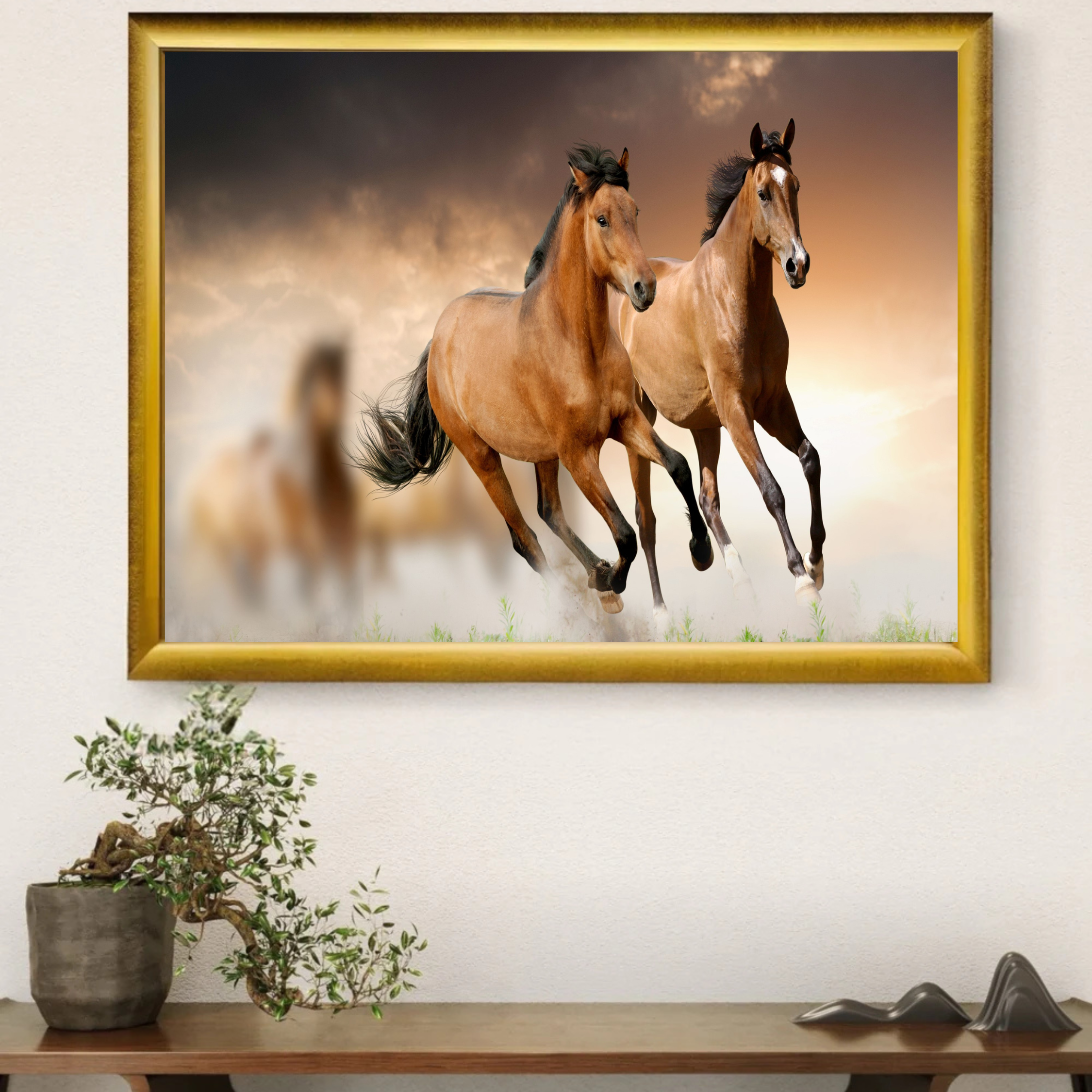 Running Horse frame