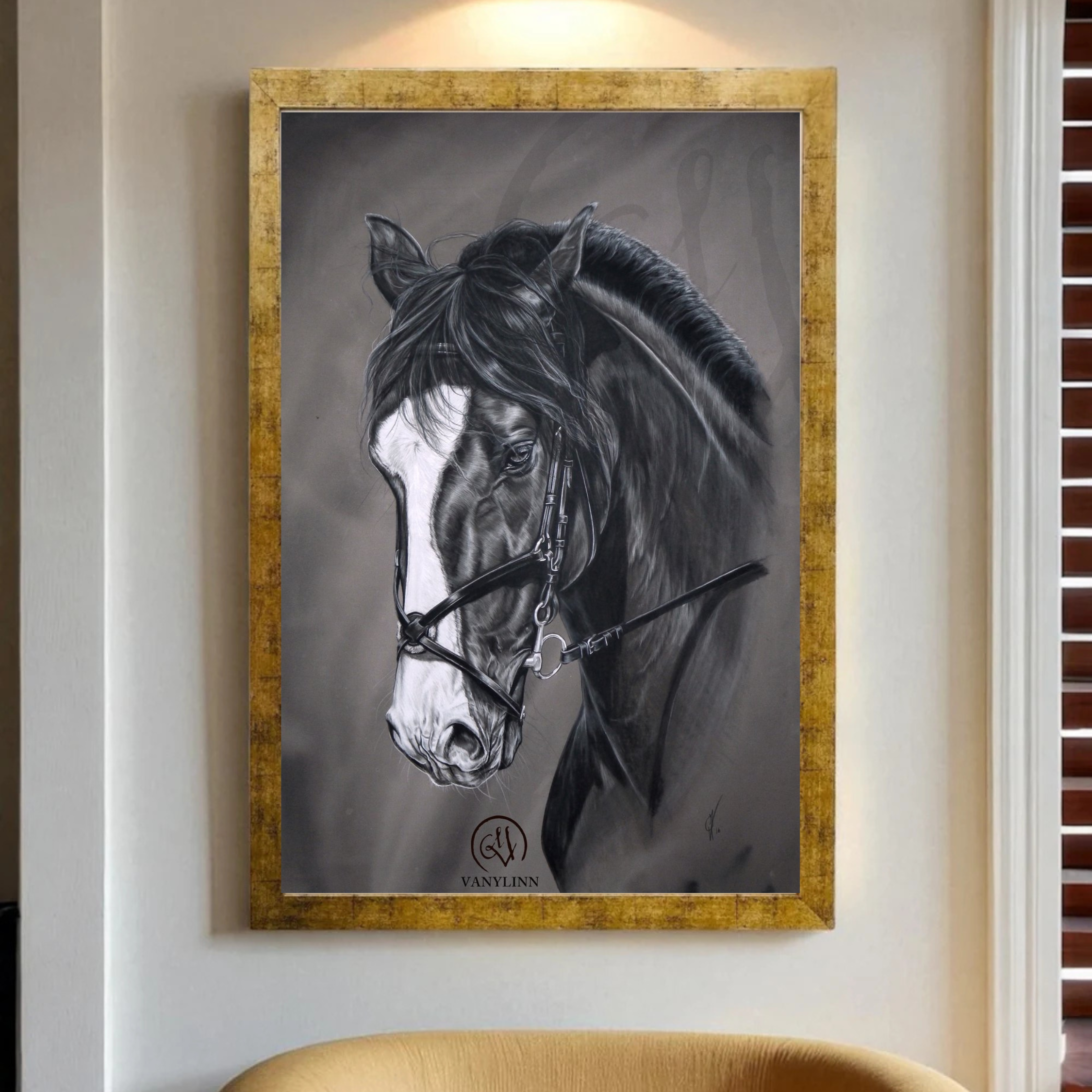 Horse Frame Wall art