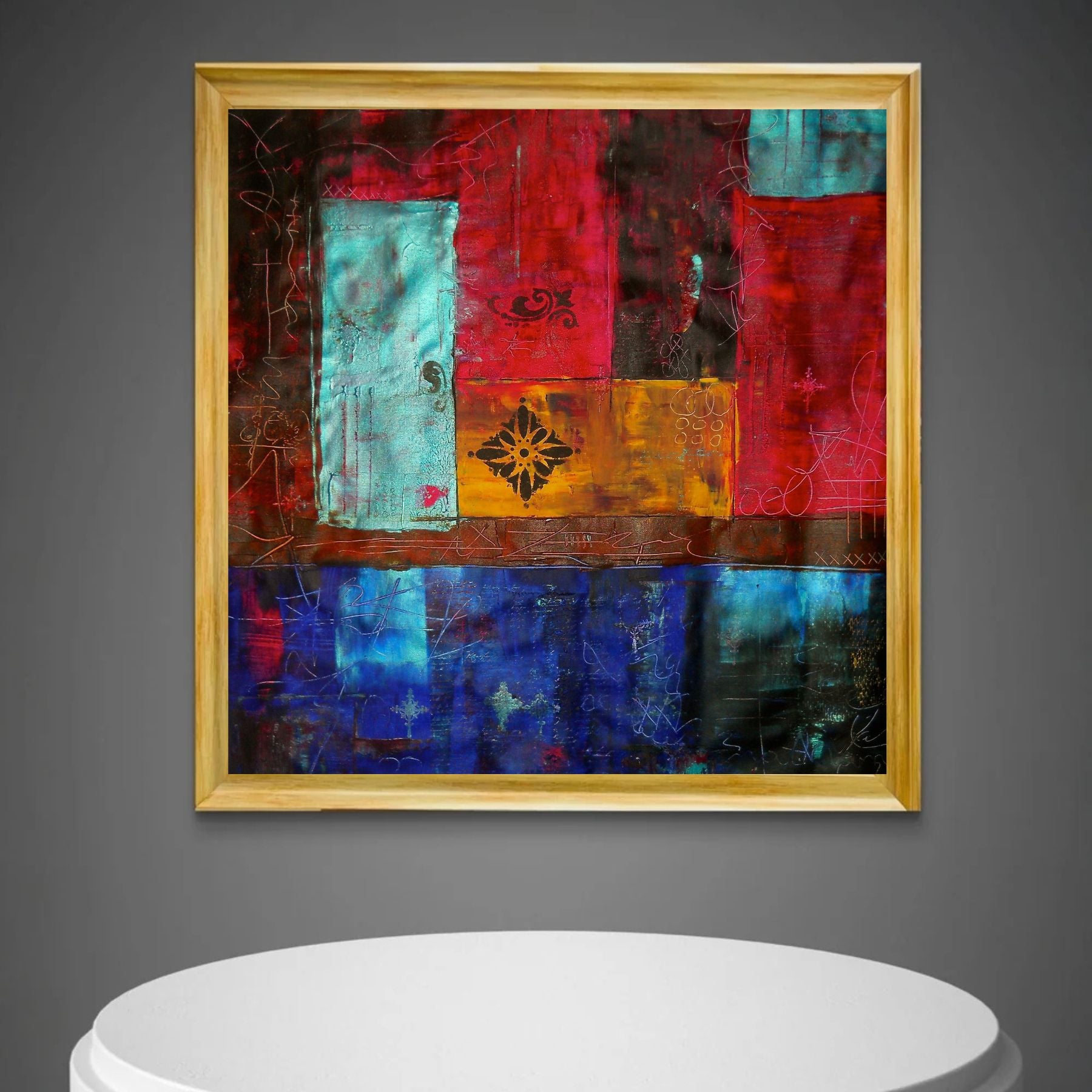 Abstract Scenery frame