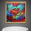 Colorful Abstract Scenery frame