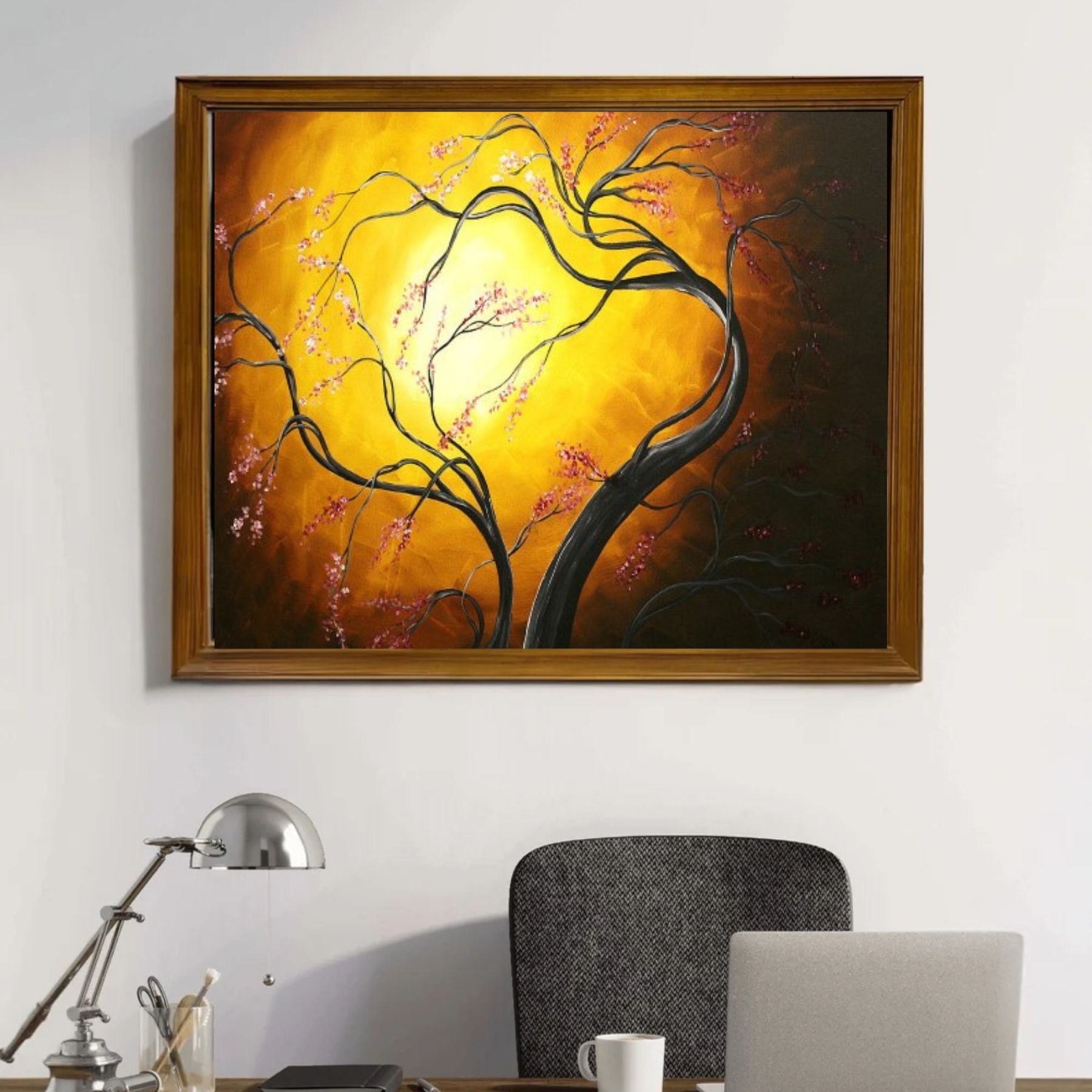 Night sky scenery Frame
