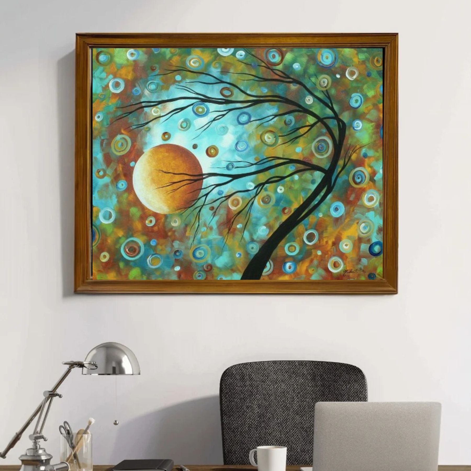 Colorful scenery Frame