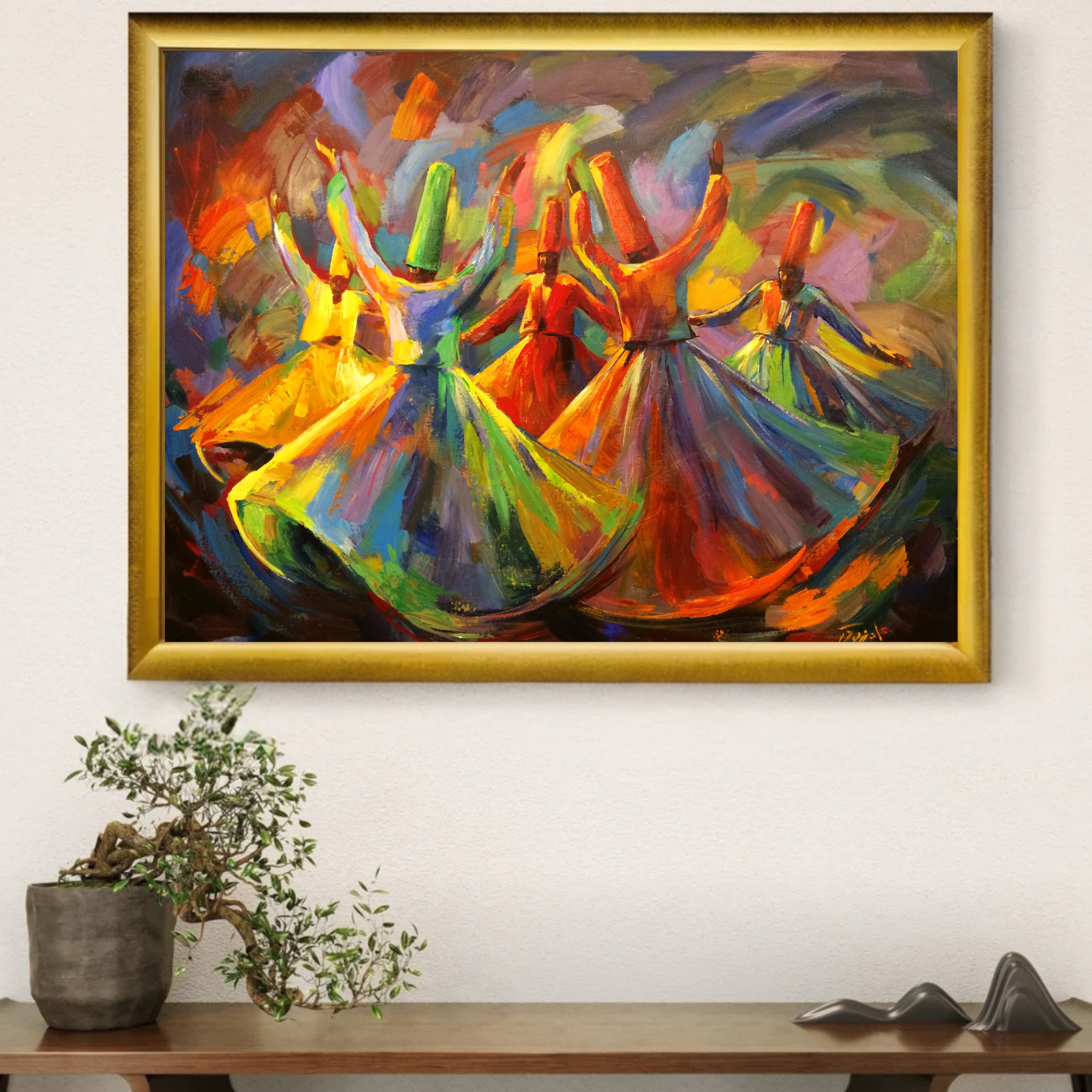 Sufi Colorful frame